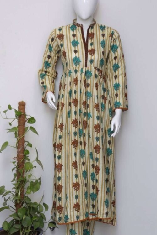 Digital Printed 2 Piece Stitched Lawn Suit